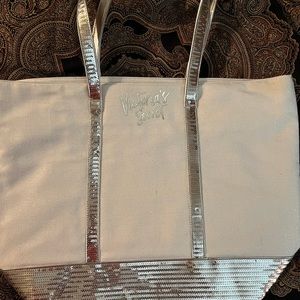 Victoria’s Secret tote.